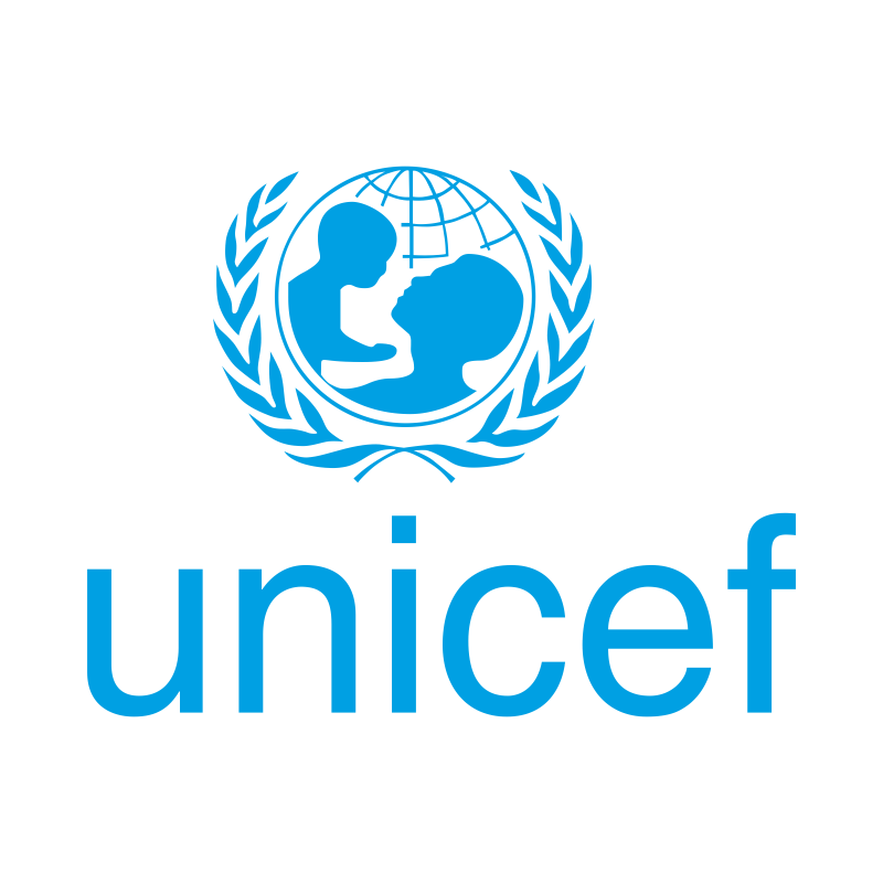 Logo de l'UNICEF - Défenseur des droits et du bien-être des enfants dans le monde entier.