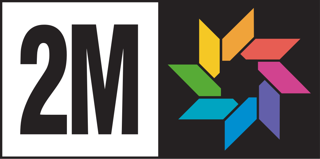 Logo de 2M - Votre source de divertissement, d'information et de culture au Maroc.